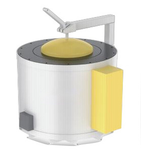 Hornos industriales de fusión eléctricos de 500KG para máquina de fundición a presión de cámara fría - Product Image 5