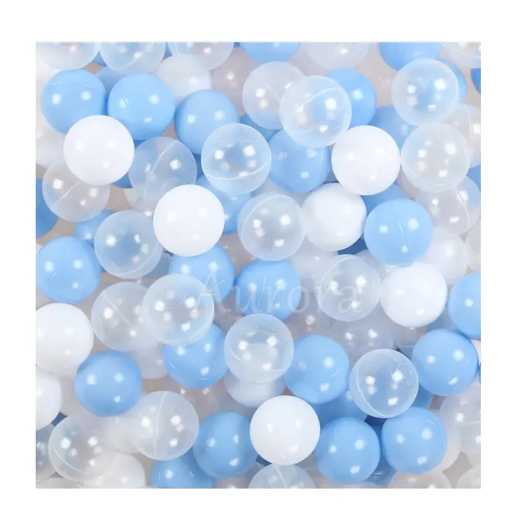 Outdoor and indoor kids party rental equipment foam ball pool white toddler soft play ball pit balls