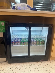 Exhibidor Refrigerado para Bebidas, Vino y Cerveza, Refrigerador para Supermercados, Bebidas, Frutas, Enfriado por Aire, Sin <span class=keywords><strong>Escarcha</strong></span>, Congelador de Triple Puerta para <span class=keywords><strong>Bar</strong></span> - Product Image 2