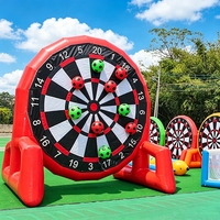 Cible de fléchettes gonflable pour le football, jeu de fléchettes au pied pour événements sportifs d'entreprise, divertissement commercial