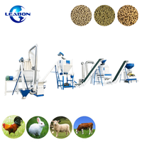 Chaîne de production de granulés d'aliments pour volailles entièrement automatique CE France Popular Farm 5T/H – Prix de la machine à fabriquer des granulés d'aliments pour animaux
