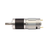 Motor DC Brushless Magnet Permanen 12V 300 RPM 6V/24V Torsi Tinggi Kecepatan Rendah 28MM Planetary untuk Kipas & Penggunaan Rumah Pintar