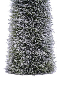 Árbol de plástico artificial en forma de cono Flocado de 1,3 metros de altura al por mayor para la decoración interior y exterior del hogar - Product Image 6