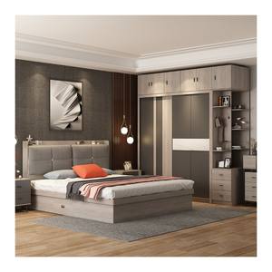 China Manufactured Modern Design Customized Bed Room Furniture Bedroom Set Hotel Home Furniture