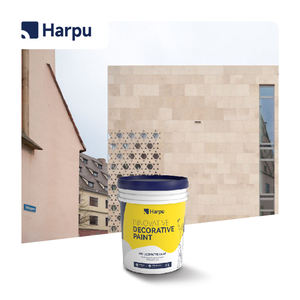 Peinture acrylique à texture de pierre pour extérieur, écologique, application au pinceau, effet pierre, protection contre le feu et l'humidité - Product Image 3