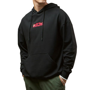 Vente en gros de sweat à capuche pour hommes 100% polyester 2025 imprimé à manches longues, sweat à capuche en coton mélangé imprimé surdimensionné pour hommes - Product Image 1