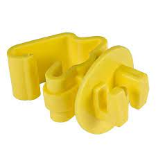 <span class=keywords><strong>Isolateur</strong></span> en plastique PE jaune <span class=keywords><strong>pour</strong></span> poteau en T - Product Image 3