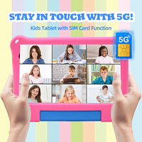 Nueva Tablet Infantil China de 8 Pulgadas con Android 12, Wi-Fi, 6GB de RAM, 256GB de ROM, Resistente al Agua, Control Parental y Sistema de Aprendizaje Curado