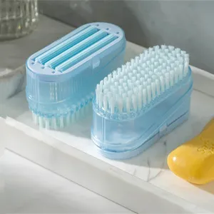 Multifunctional Eco-Friendly <b>Soap</b> Box Roller Brush <b>Soap</b> Dish <b>Holder</b> for Hotel Kitchen Use Non-slip Foam Bubbler Modern Design - Product Image 4