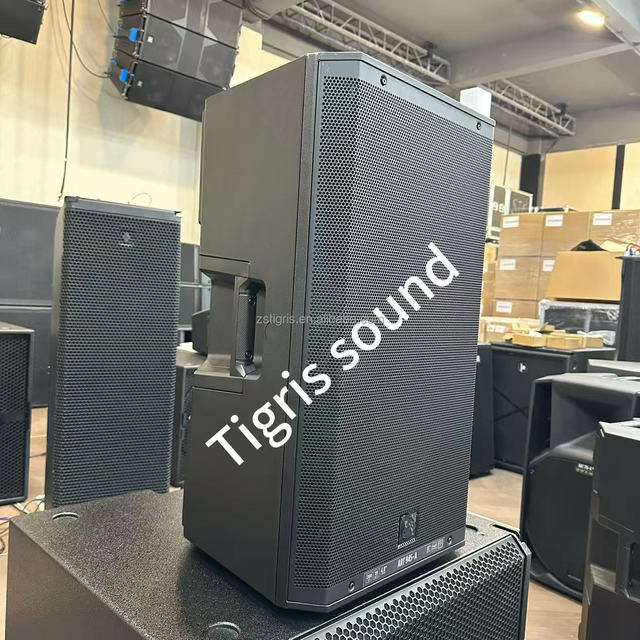 ART 945-A 15-Inch Active Stage Floor Speaker 2100W Peak Power Waterproof Design Surround Sound Portable Professional Audio