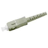 Supplier Sale Beige 3.0mm / 2.0mm SC UPC MM SX Type of Fiber Optic Connector
