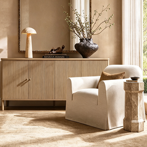 Juego de Muebles para Sala de Estar RH, Diseño de Alta Gama, Mesa Auxiliar Redonda/Mesa de Centro, Aparador de Madera, Juego de Sofás Suaves para Apartamentos, Hogares y Hoteles - Product Image 4