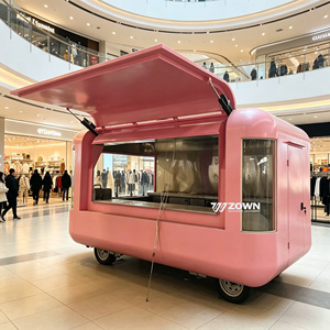 High Performance Electric Mobile Food Truck Coffee Cart Ice Cream Van For Street Snack Fast Food Vending With Full Kitchen - Product Image 1
