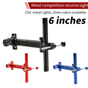 STARCN tiro con l'arco mirino ad arco professionale con arco ricurvo giochi sportivi da competizione 6 "a perno singolo archetto ricurvo - Product Image 1