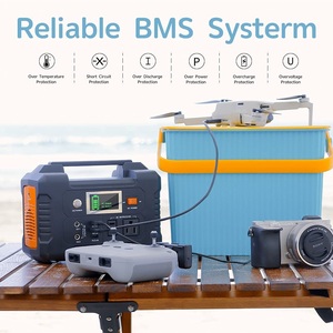 110V 220V Portable Solar <b>Generator</b> 200W 300W 600W 1200W Energy System Kit for Home <b>Camping</b> Phone Laptop Fan TV E200 Portable Sol - Product Image 5