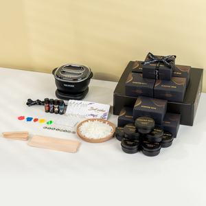 Kit de chauffe-cire de bougie de soja DIY haut de gamme, support personnalisé pour la décoration de la maison et les mariages, pour l'aromathérapie - Product Image 1