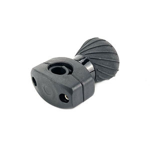 Volante de Lujo Clásico con Franja Diagonal Negra JD DEERE 40049A de Alta Calidad, Perilla Giratoria de ABS, Soporte para Logotipo Personalizado - Product Image 2