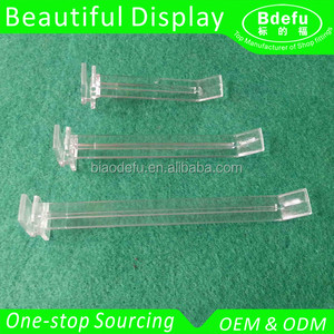 Phụ Kiện Cửa Hàng Móc Treo Màn Hình Bằng Nhựa Trong Suốt Móc Treo Cho Bảng Điều Khiển <span class=keywords><strong>Slatwall</strong></span> - Product Image 6