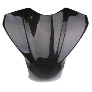 REALZION Motorcycle Latest Carbon Fiber Fuel Tank Cover Fairing Protector Guard For Kawasaki NINJA400 NINJA 400 2019 2020