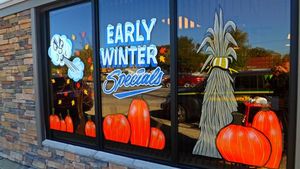 Logo personalizzato protezione UV vinile decalcomania da parete di grandi dimensioni adesivo in Pvc <span class=keywords><strong>finestra</strong></span> adesivo per la promozione - Product Image 2