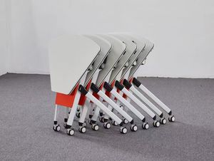 Table de conférence pliable et empilable, réglable en hauteur, pour salles de réunion, de formation, d'écoles, de collèges et d'universités (vente en gros) - Product Image 3