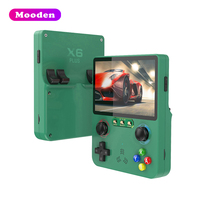 Nouvelle console de jeu portable X6 Plus avec joystick, écran couleur HD de 4 pouces, processeur RK3128, batterie de 3000 mAh