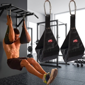 Correas AB para Ejercicios en Casa, Par de Correas para Abdominales, Barra de Tracción, Elevador de Piernas Colgante, Equipo de Entrenamiento SixPack, Certificado ISO 9001/CE - Product Image 2