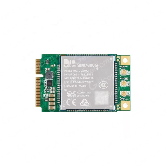 SIMCOM SIM7600G-H 4G LTE Cat 4 module SIM7600G Mini PCIe