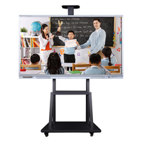 Weier 75 "pouces tactile tout en un écran d'ordinateur tablette tableau blanc de classe intelligent pour l'application d'enseignement en ligne
