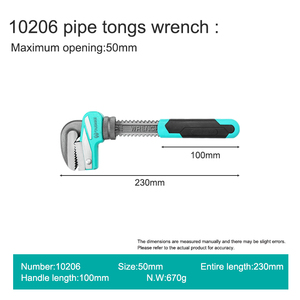 F-loại Ống cờ lê F-80mm Ống cờ lê cho đường ống cài đặt và bảo trì - Product Image 4