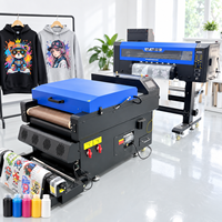 Imprimante DTF pour vêtements à capuche, 2 têtes, 60 cm, fourniture OEM