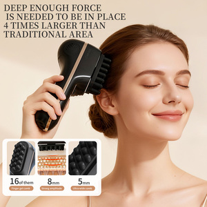 Massaggiatore Elettrico per la Testa a 5 Velocità, Strumento Portatile per la Cura del Cuoio Capelluto, Prodotto per <span class=keywords><strong>Relax</strong></span> e Benessere - Product Image 5