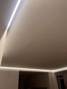 Sdw109n LED Nhôm hồ sơ ánh sáng không biên giới Dải tuyến tính đèn trên góc dòng Downlight thạch cao Trần miễn phí kênh đèn - Product Image 3