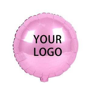 Globos Redondos 4D de 18 Pulgadas al por Mayor, Personalizables con Logotipo ODM/OEM, Diversos Colores, para Fiestas, Celebraciones, Bodas, Decoración de Cumpleaños - Product Image 1