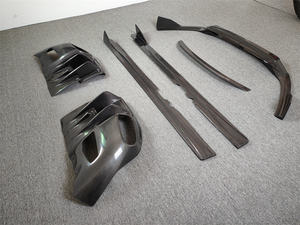 Utilizzato per Ferrari <span class=keywords><strong>F12</strong></span> di alta qualità 3K in fibra di carbonio DMC stile labbro anteriore diffusore posteriore gonna laterale Body Kit - Product Image 3