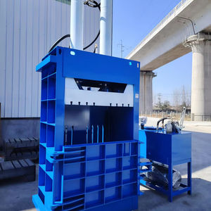 פסולת נייר גרוטאות קרטון יכול להתערבל מכונת לחץ בלר מחיר מכונת דחיסה פלסטיק אלומיניום יכול דחיסה - Product Image 1