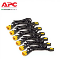 Kit de câbles d'alimentation avec verrouillage APC AP8706S-WW, modèle C13 vers C14, 1,8 m, lot de 6 pièces pour onduleurs (UPS)