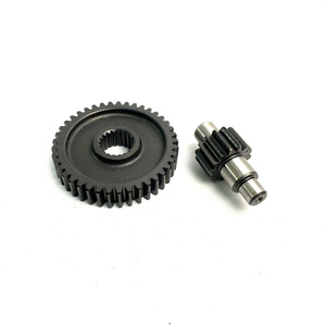 High Quality Stainless Steel Metallic Color Racing Transmission Final Drive <b>Gear</b> Kao Motorcycle Scooter Mio CSRK Brand LOGO Moto - Product Image 2