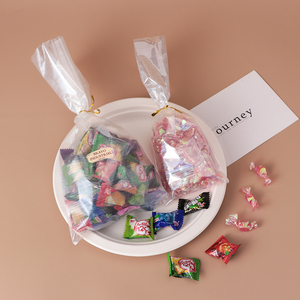 Bolsa <span class=keywords><strong>de</strong></span> Celofán Transparente con Logotipo Personalizado <span class=keywords><strong>para</strong></span> Envasado <span class=keywords><strong>de</strong></span> Alimentos, Bolsa <span class=keywords><strong>de</strong></span> Regalo con Fondo Cuadrado y Plano <span class=keywords><strong>para</strong></span> Dulces - Product Image 2