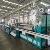 Máquina de Extrusión de Cinta de Goteo Plana para Agricultura, Equipo para Fabricación de Tuberías de Riego por Goteo de LDPE, Sistema de Extrusión de Línea de Goteo con Emisor Plano