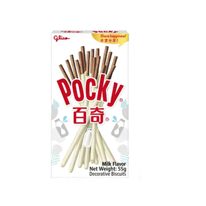 55g Pocky Double Chocolate Crispy Fruity Stick Cookies Strips enrobés de <span class=keywords><strong>lait</strong></span> pour le thé de l'après-midi et les fêtes d'anniversaire - Product Image 1