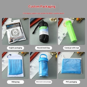 <span class=keywords><strong>Serviette</strong></span> de sport rafraîchissante, séchage rapide, super absorbante, légère, portable, pour activités de plein air, avec logo personnalisé - Product Image 4