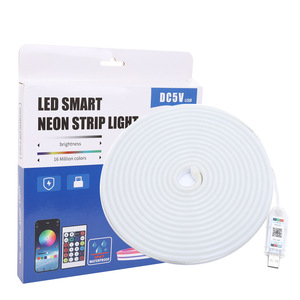 Nhà Sản Xuất Bán Buôn Không Thấm Nước Linh Hoạt Mềm Neon <span class=keywords><strong>LED</strong></span> <span class=keywords><strong>Strip</strong></span> Lights Rgbic Địa Chỉ Thông Minh RGB Âm Nhạc Bầu Không Khí Dải Ánh Sáng - Product Image 5