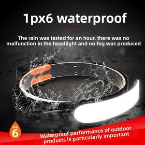 <span class=keywords><strong>Linterna</strong></span> Frontal Recargable <span class=keywords><strong>de</strong></span> 1500 Lúmenes Súper Brillante 230 ° <span class=keywords><strong>Linterna</strong></span> frontal LED, luces frontales para adultos, para camping, mecánicos, casco <span class=keywords><strong>de</strong></span> seguridad - Product Image 1