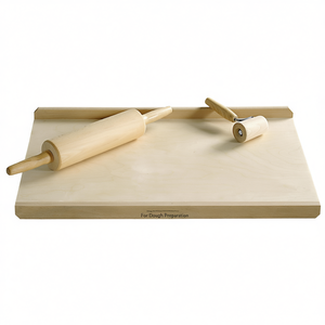 Planche de pâtisserie et d'artisanat avec rouleau à pâtisserie et emporte-pièce pour la préparation de la pâte - Product Image 2