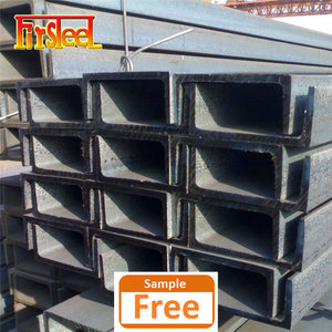 Astm A36 C12x20.7 12m Longitud C Canal de acero L Acero al carbono 100x48 con agujeros - Product Image 2