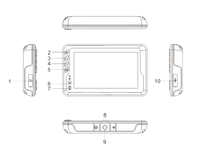 Caméra endoscopique avec rotation à 180 degrés, 5.5mm, pour téléphone, câble 1m, boroscope, voiture, dernier modèle