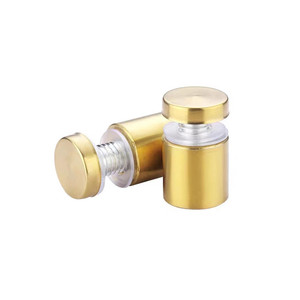 Đen/vàng/trắng thép không gỉ quảng cáo sửa chữa Vít thủy tinh dẫn Acrylic dấu hiệu bế tắc - Product Image 5