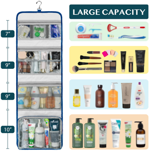 Túi mỹ phẩm cho phụ nữ người đàn ông vệ sinh du lịch Túi mỹ phẩm không thấm nước trang điểm Túi vẻ đẹp Trường hợp rửa Pouch - Product Image 4