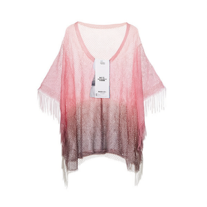 Cubierta de malla degradada con flecos para ropa de playa, paquete de 240 piezas en caja - Product Image 2